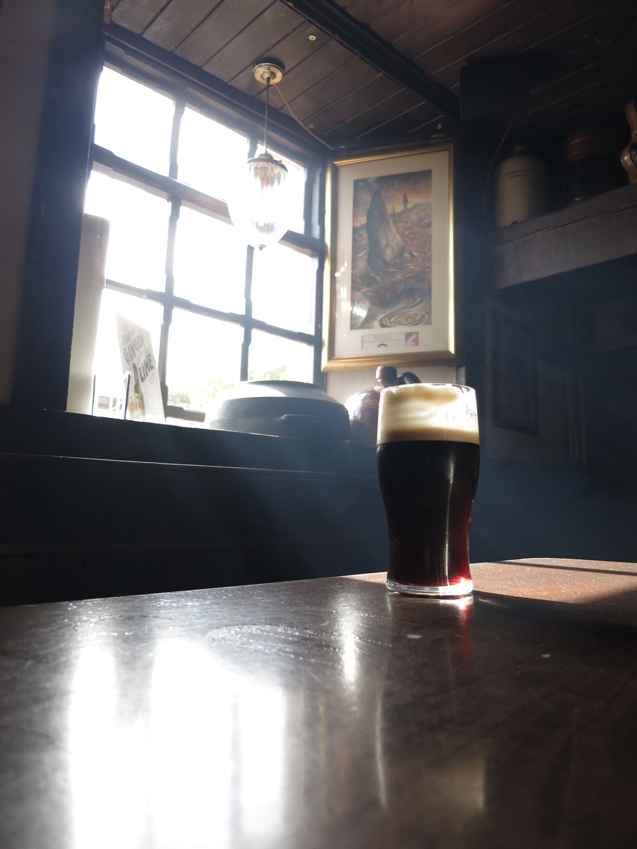 Last pint of Guiness in Ireland